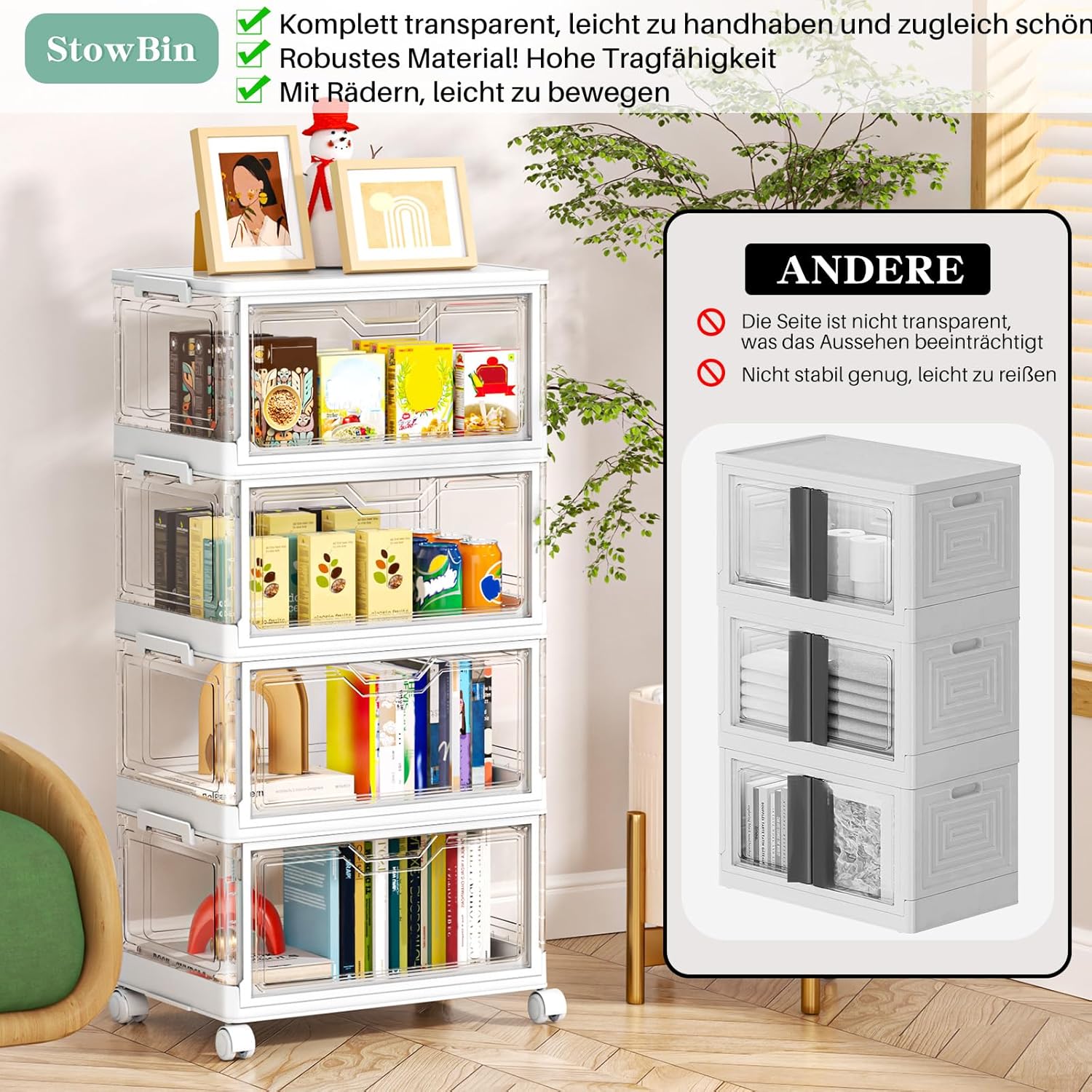 Thumbnail 5 de StowBin Aufbewahrungsboxen 23L stapelbar