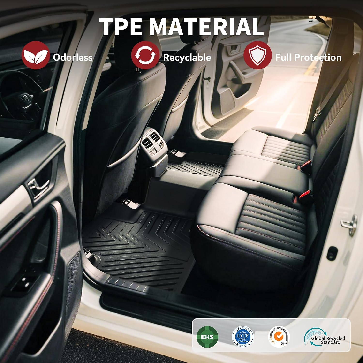 Detalle 2 de YITAMOTOR Floor Mats 2018-2022