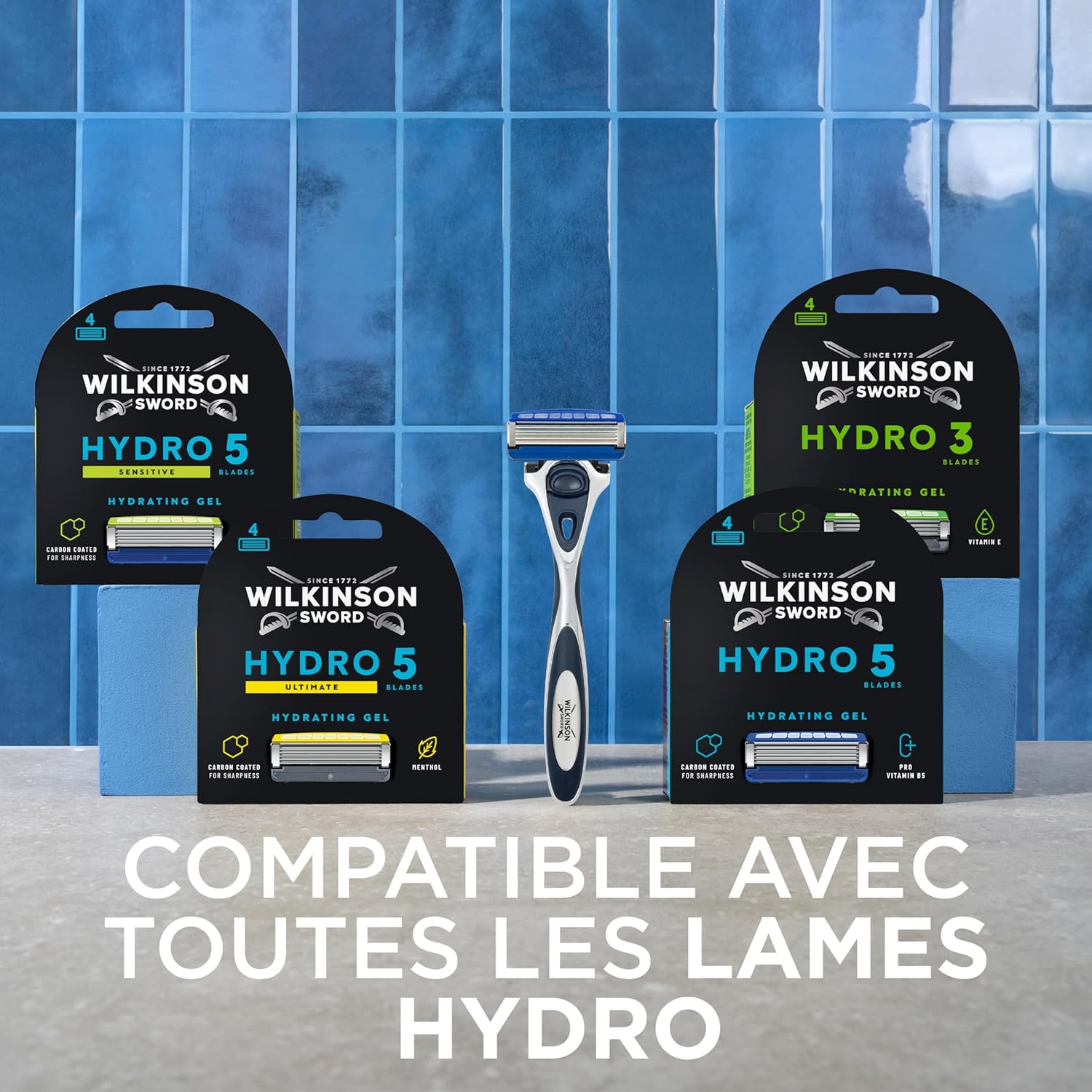Thumbnail 5 de Wilkinson Sword Hydro 5 – Lot de 12 recharges de rasoir pour hommes