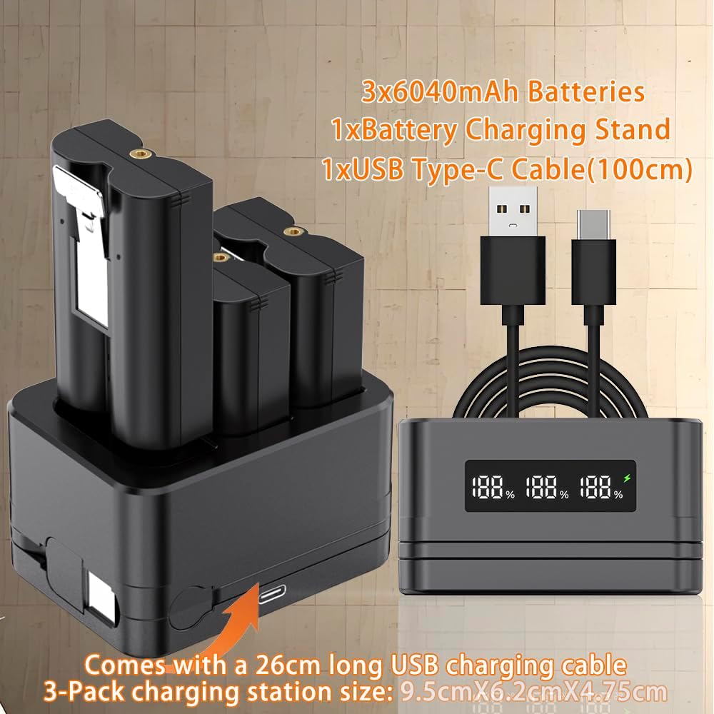 Thumbnail 5 de Ring Akku-Ladestation 3er Set 6040 mAh
