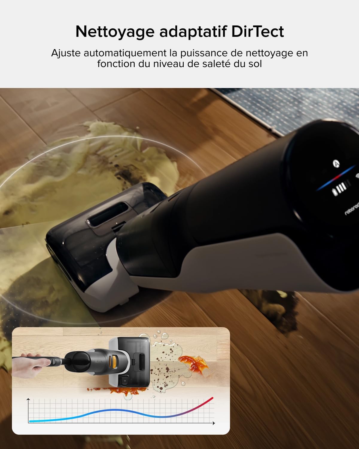 Thumbnail 4 de roborock F25 BX Aspirateur Lavapavimenti sans fil