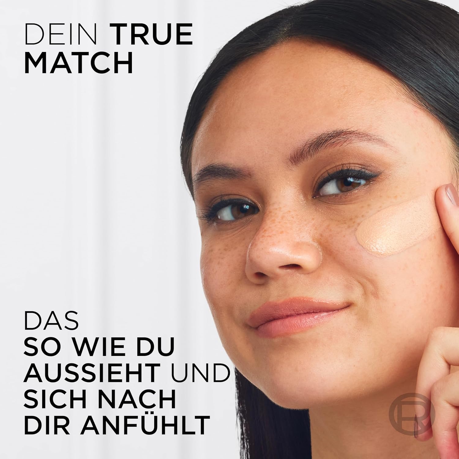 Detalle 2 de L'Oréal Paris True Match Foundation 2.N Neutral Light – Hyaluron, vegane Formel, mittlere Deckkraft, natürliches Finish, 30 ml