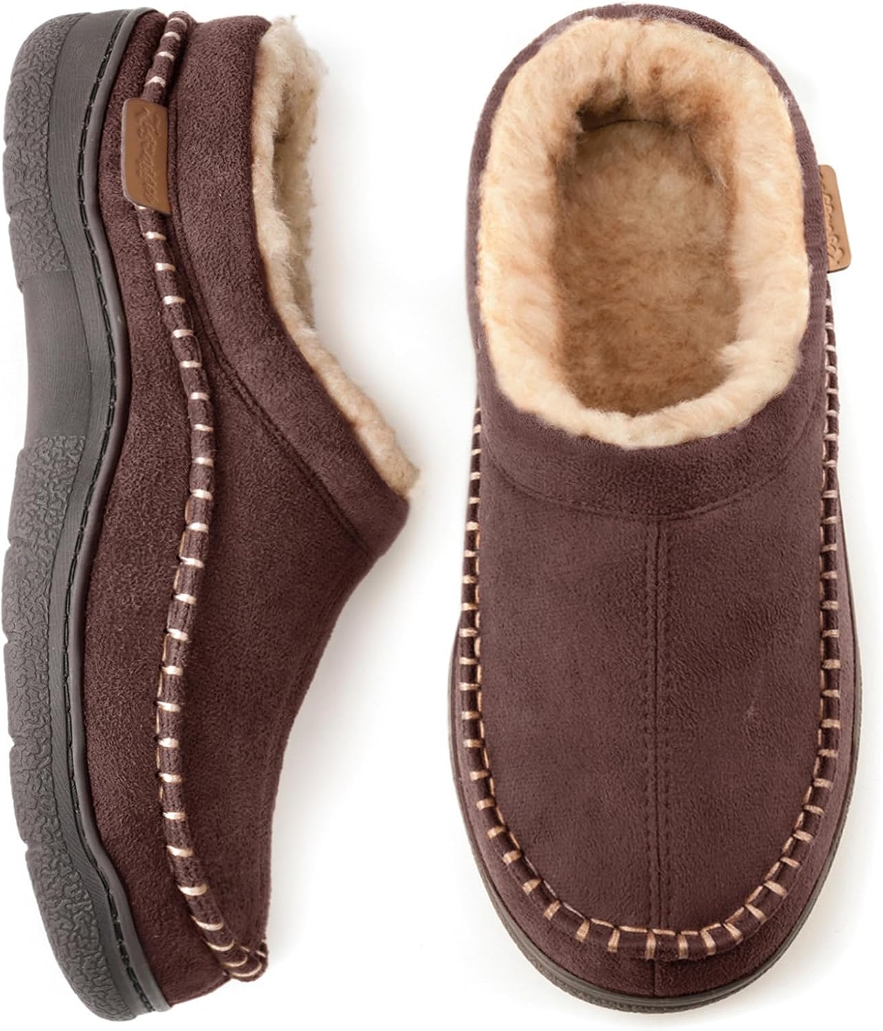 Detalle de Zigzagger Moccasin Slippers for Men 👞