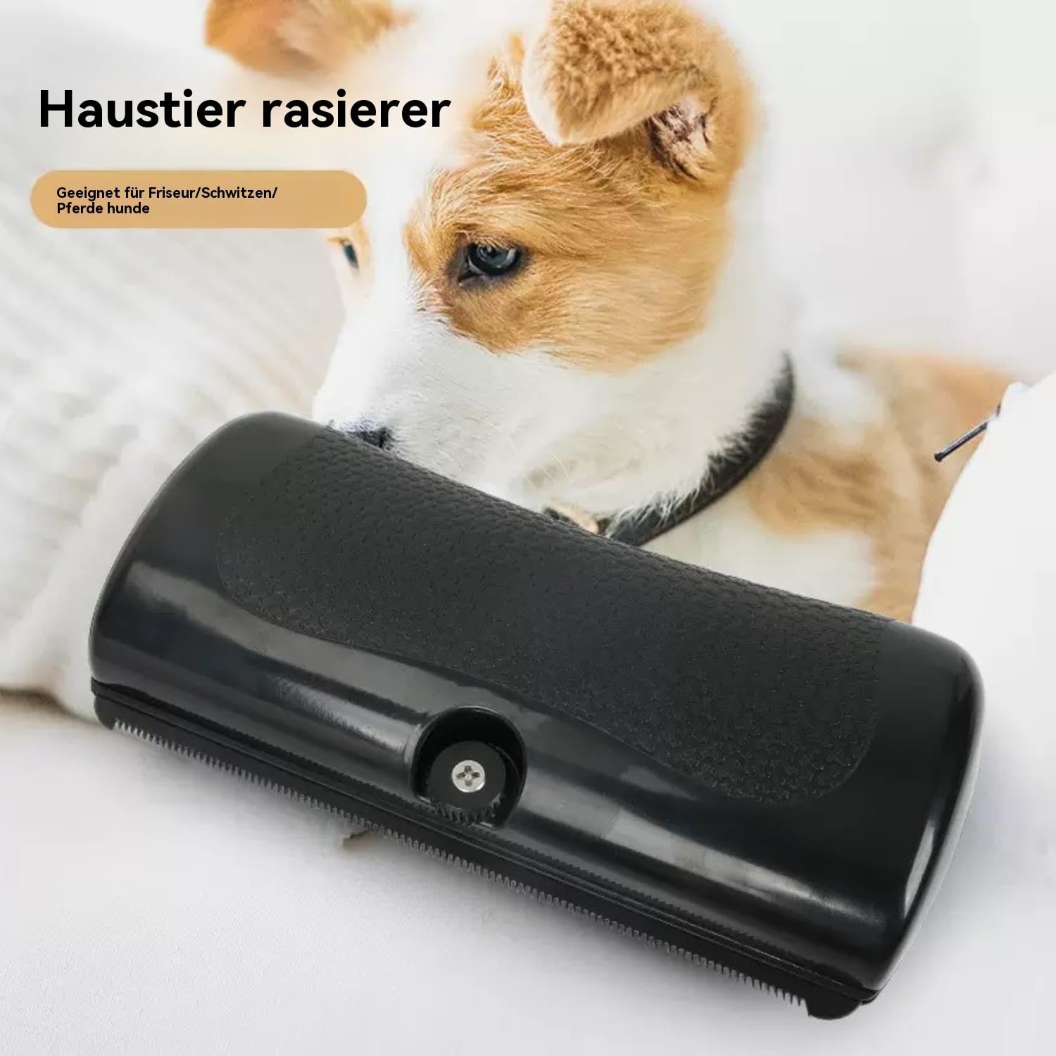 Detalle de Hundebürste Fellwunder Entfilzungskamm mit Edelstahlzähnen – Professioneller Entfilzungskamm für Hund, Katze, Pferd & Kaninchen