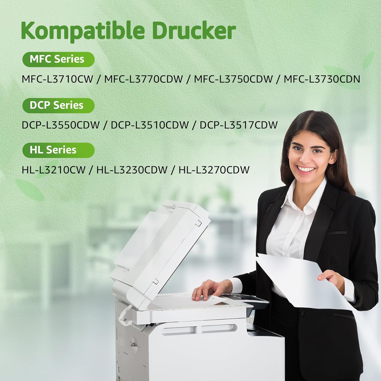 Thumbnail 2 de Greensky TN247 Toner kompatibel MFC-L3750CDW