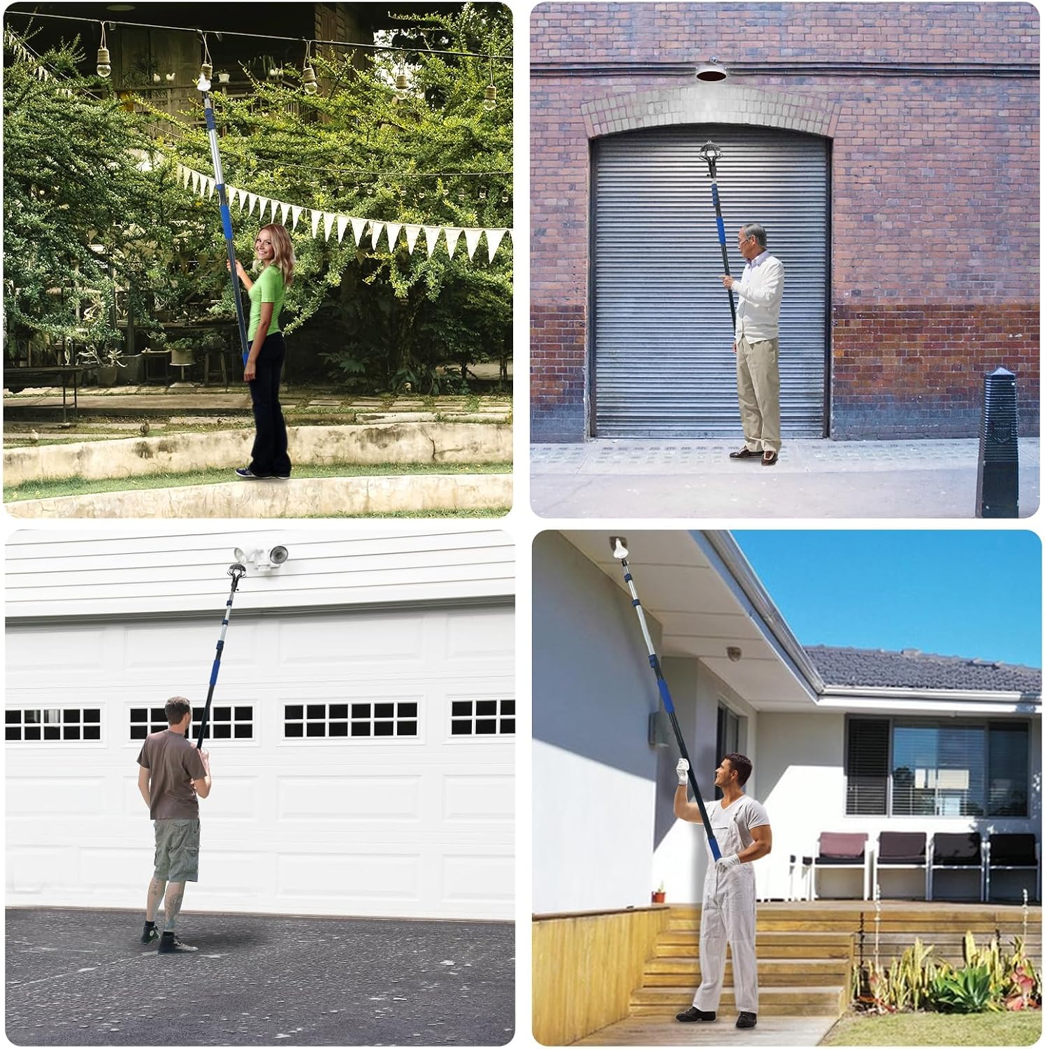 Thumbnail 5 de SKGPOLE 002 Light Bulb Changer with Telescoping Pole, Cages and Suction Cup