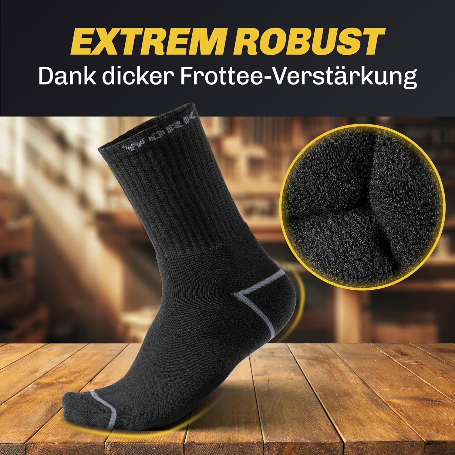 Detalle de HELDENWERK Arbeitssocken 10 Paar