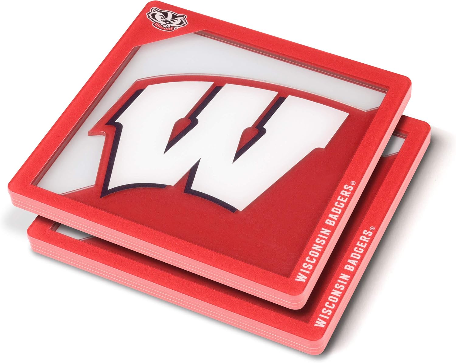 Detalle de YouTheFan NCAA 3D Logo Series Coasters (4" x 4")