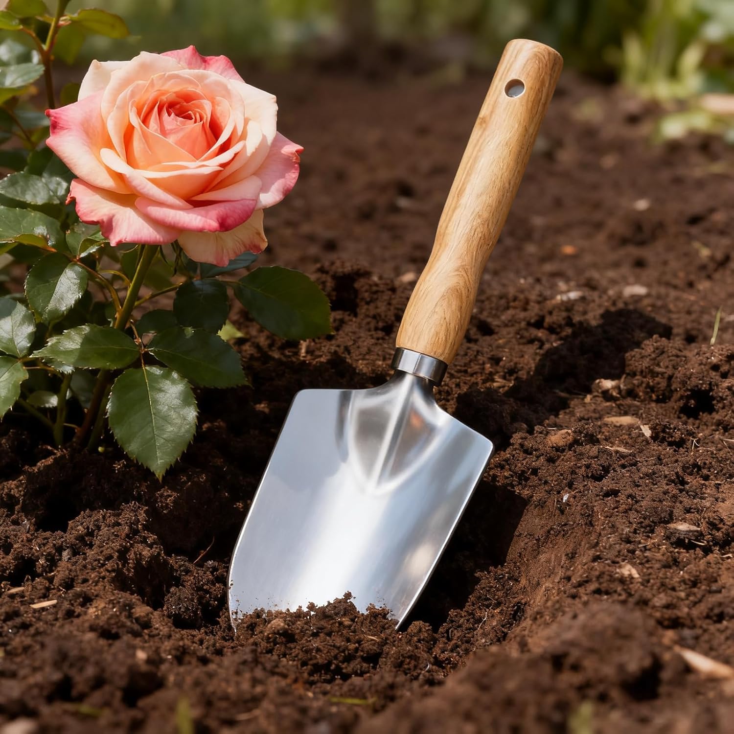 Thumbnail 4 de Jorxentia Stainless Steel Garden Trowel – Ergonomic, Multipurpose Hand Trowel
