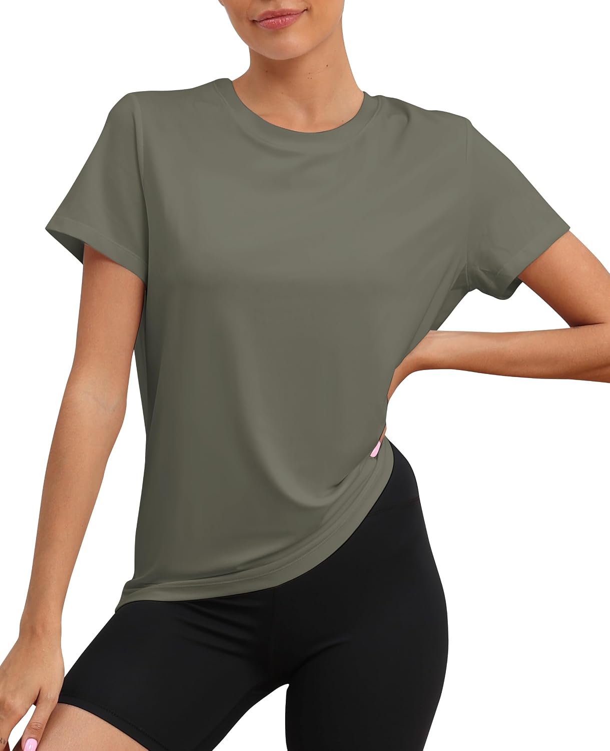 Detalle 2 de KevaMolly Workout Top UPF50+ breathable tee 🏃♀