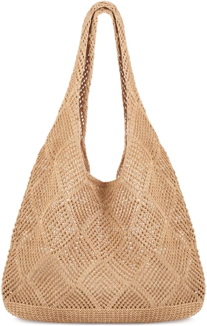 Detalle de COOKOOKY Crochet Beach Tote Bag