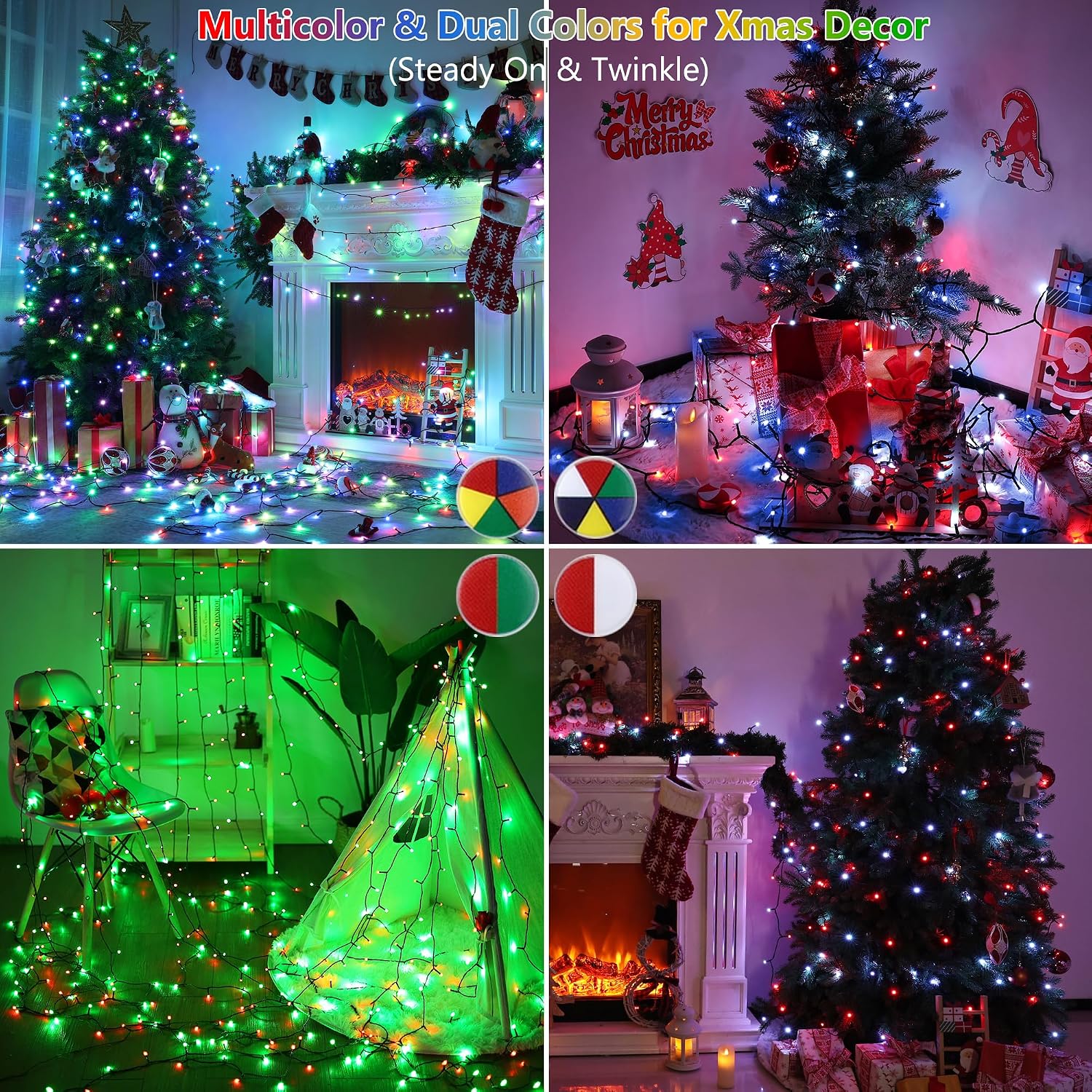 Thumbnail 6 de Toodour Halloween string lights 131 ft