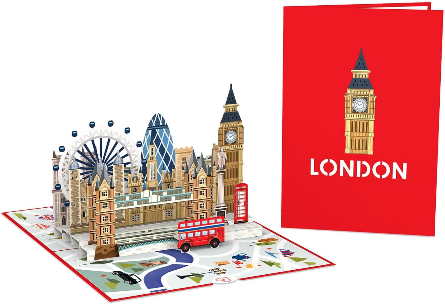 Thumbnail 2 de papercrush Carte pop-up Londres – Carte anniversaire 3D