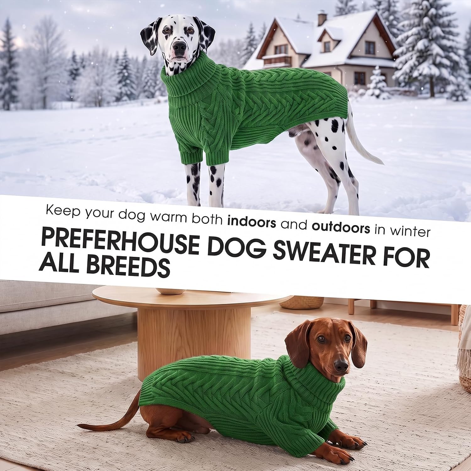 Detalle de Dog sweater in polyester