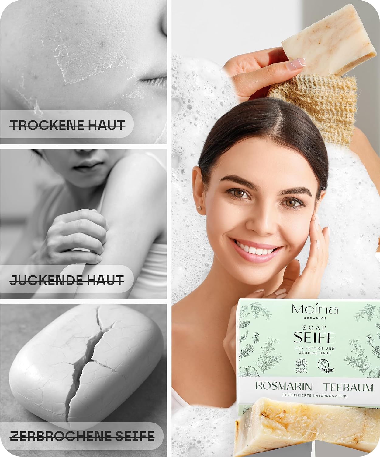Thumbnail 5 de Meina Naturkosmetik Teebaumöl Seife 100g