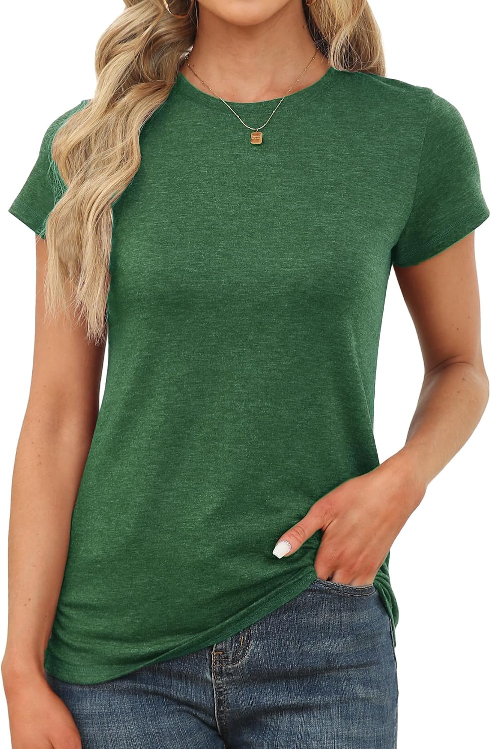 Detalle de Memorose Women's T-Shirt Cotton Blend