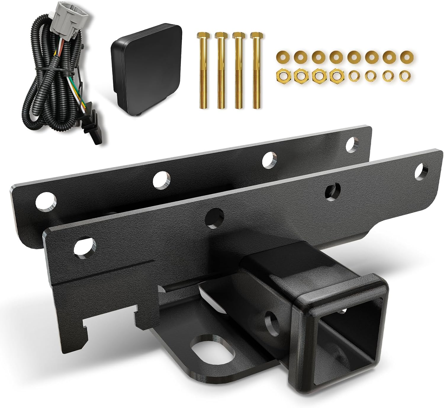 Detalle de YZONA Tow Hitch 2 Inch for Jeep Wrangler