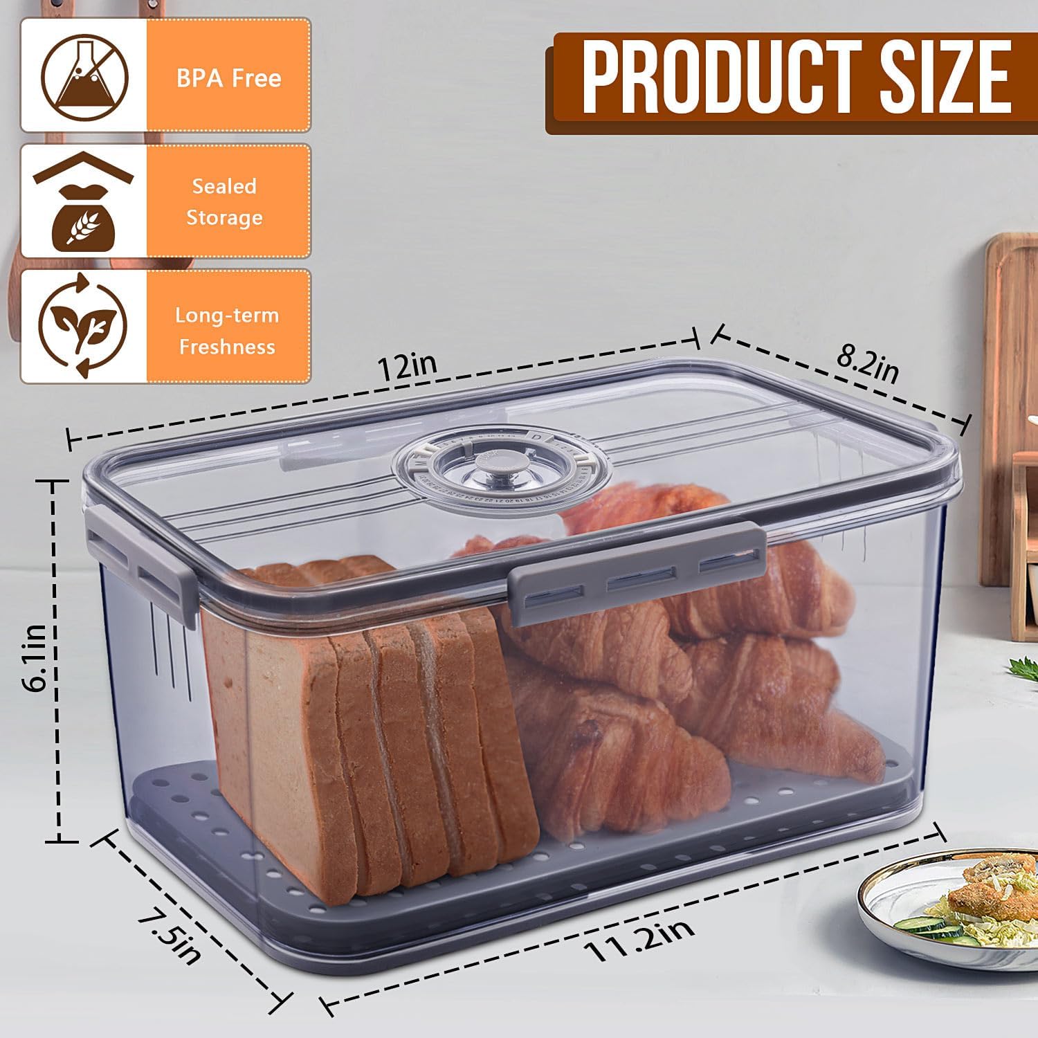 Detalle 2 de Gifhomfix Bread Box Large