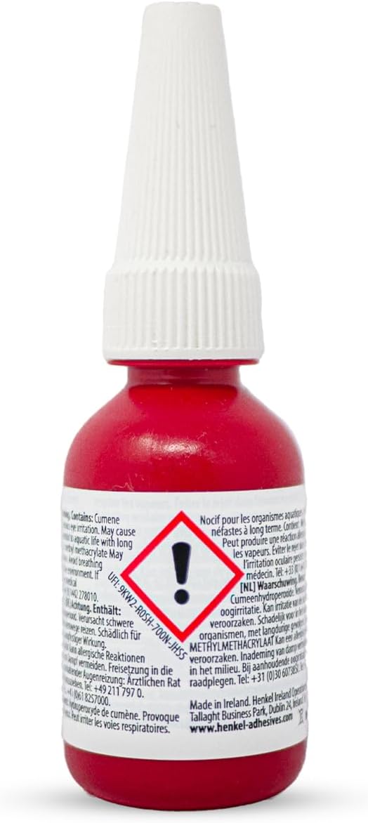 Thumbnail 1 de LOCTITE 542 – Flacon 10 ml: Étanchéité fiable pour raccords filetés