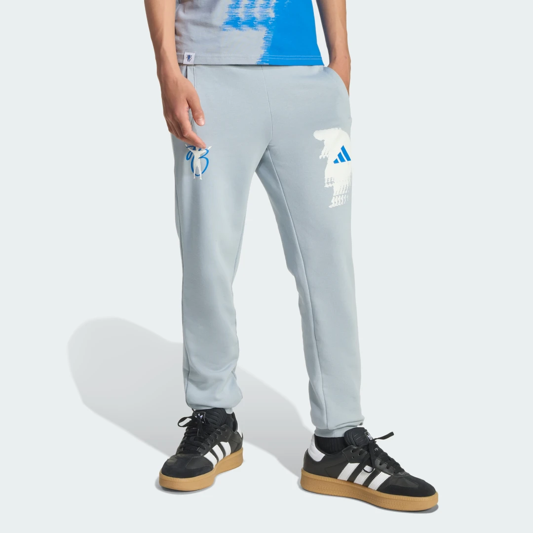Detalle de Adidas Pantalón Jude Bellingham gris