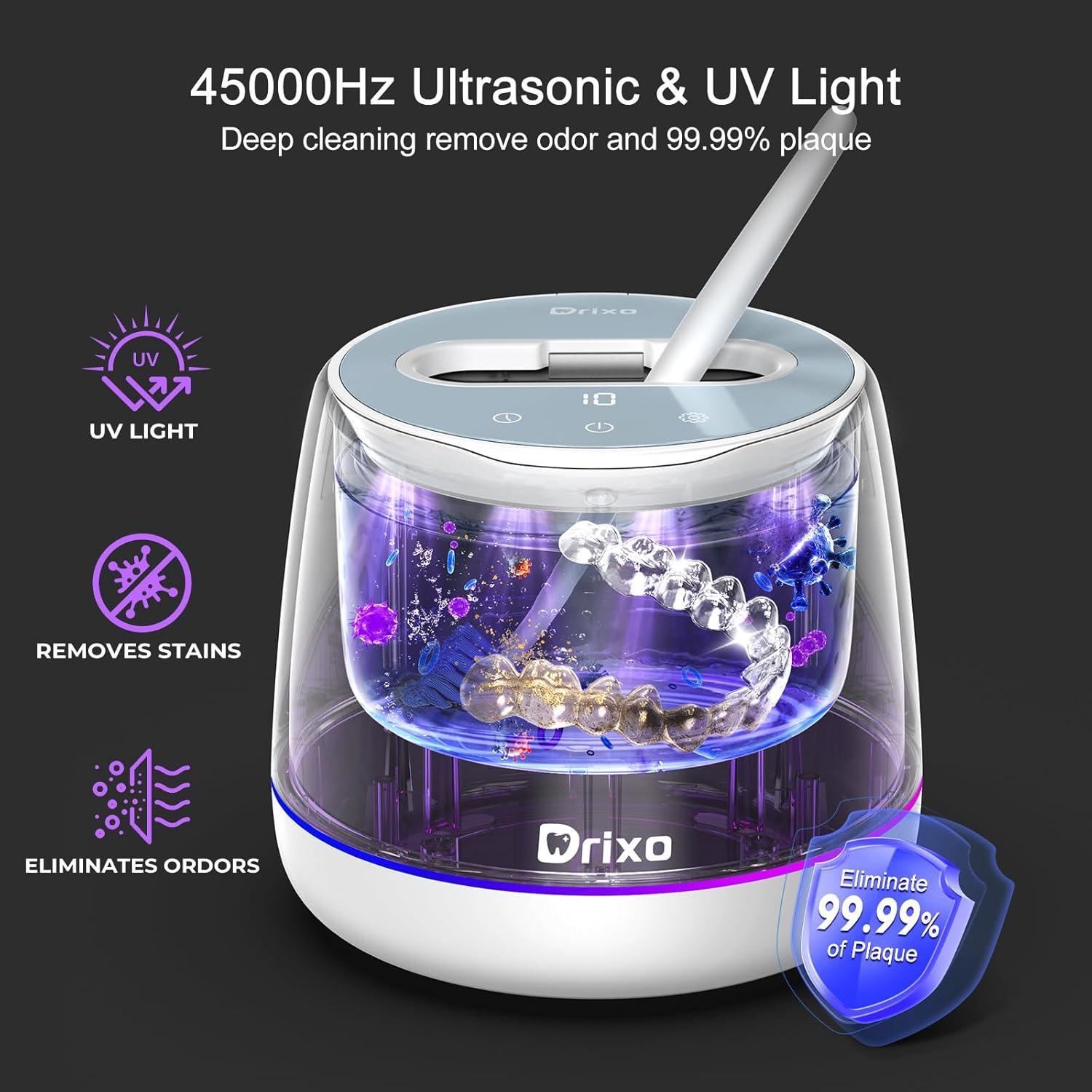 Detalle 2 de Drixo Ultrasonic Retainer Cleaner 200ML