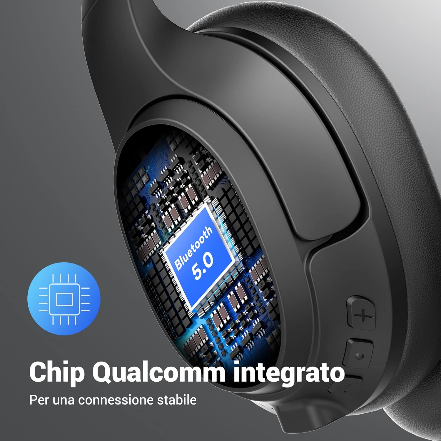 Thumbnail 4 de EKSA Cuffie Bluetooth con microfono Adattatore USB