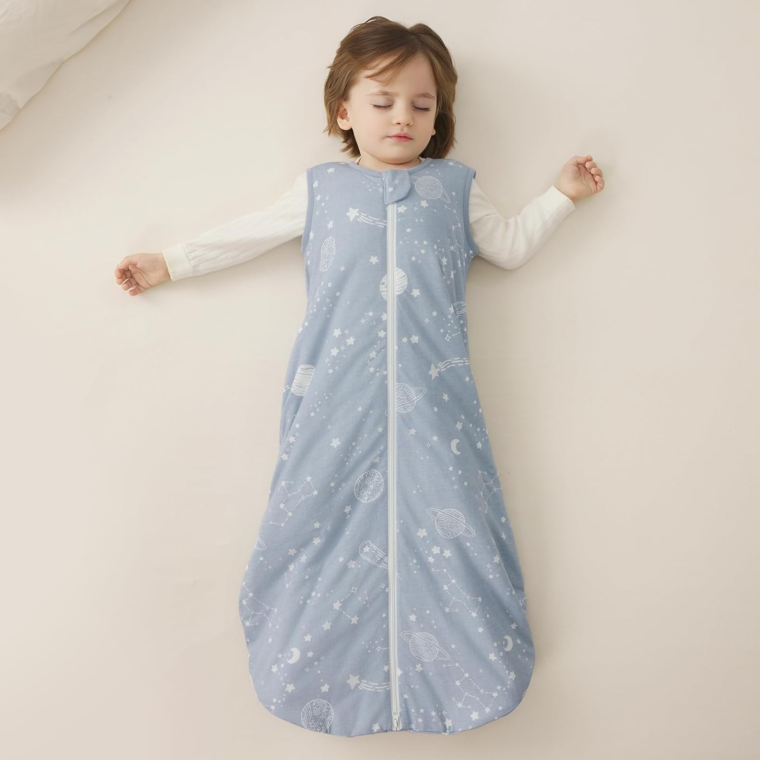 Thumbnail 6 de Duomiaomiao Baby Sleeping Bag 1.5 Tog – 100% Cotton Sleep Sack (18-36m)