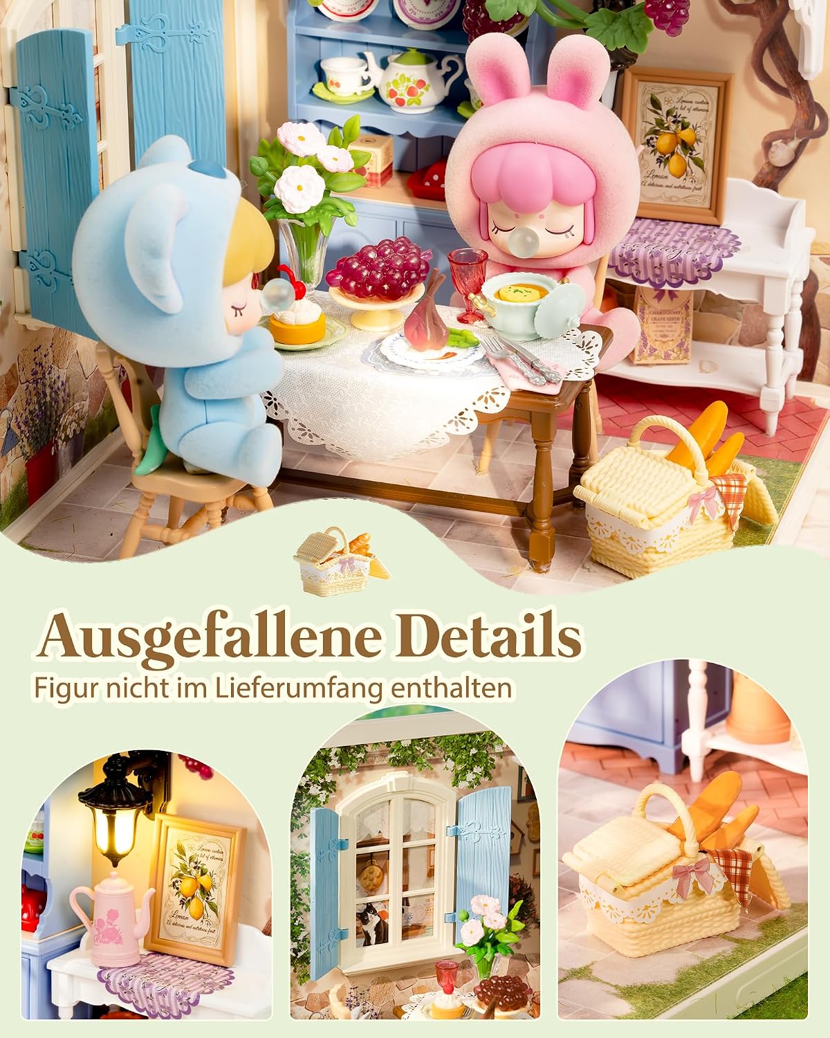 Detalle 2 de Rolife Super Creator Midsummer Dream Yard DIY Haus