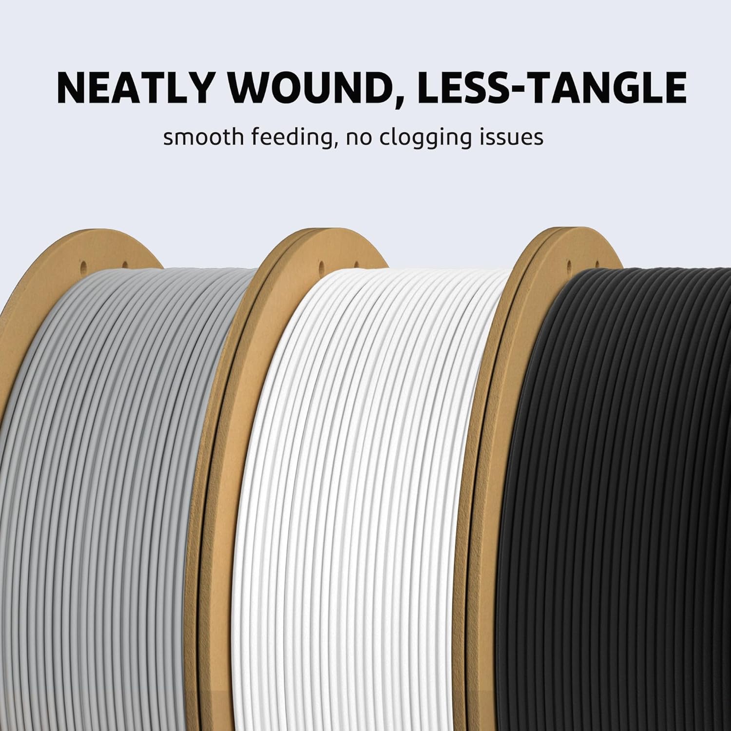 Thumbnail 3 de ELEGOO PLA+ Filament 1.75mm Black & White – 2kg, Tough PLA Plus for Stronger Prints