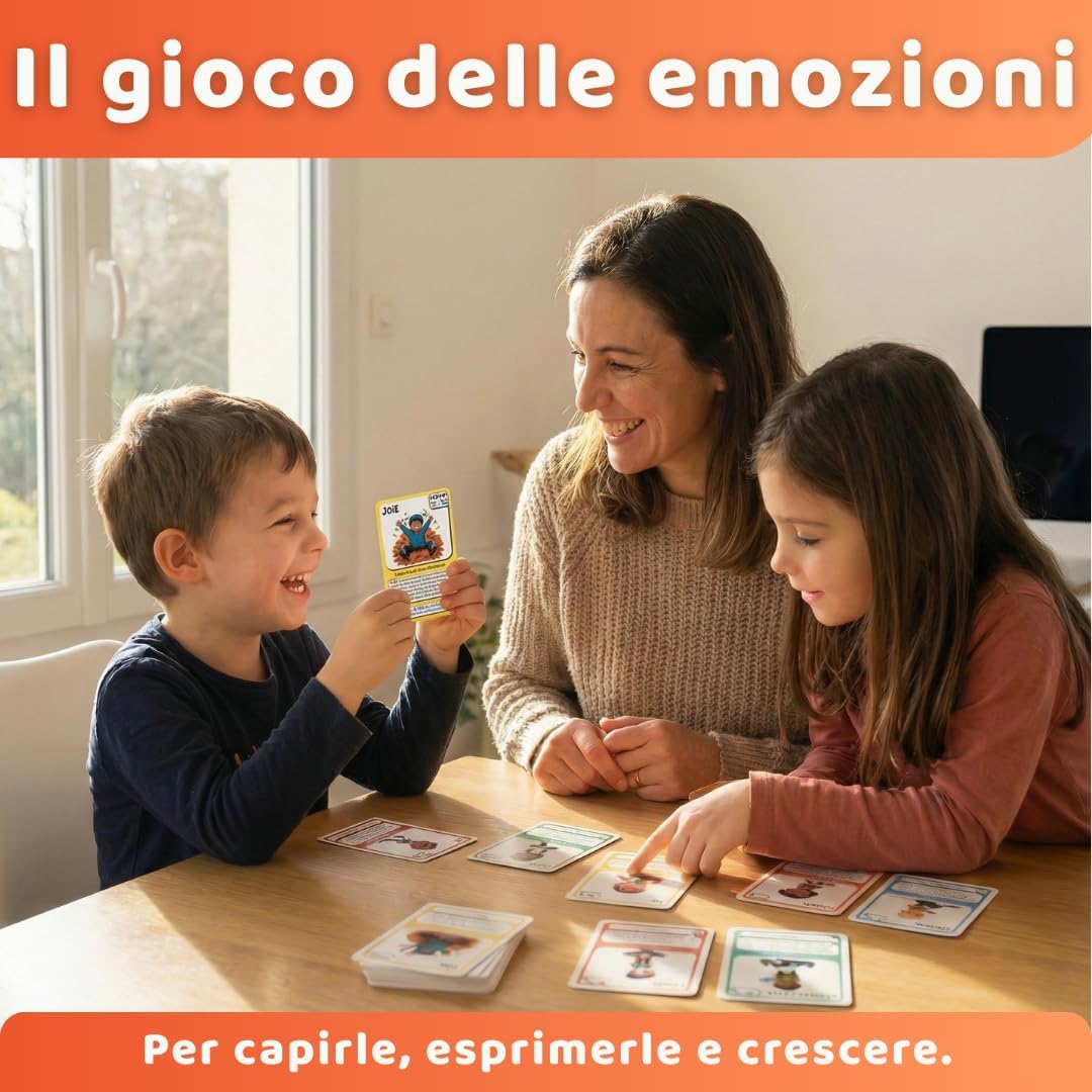 Thumbnail 1 de EmoKids Gioco delle Emozioni 55 carte