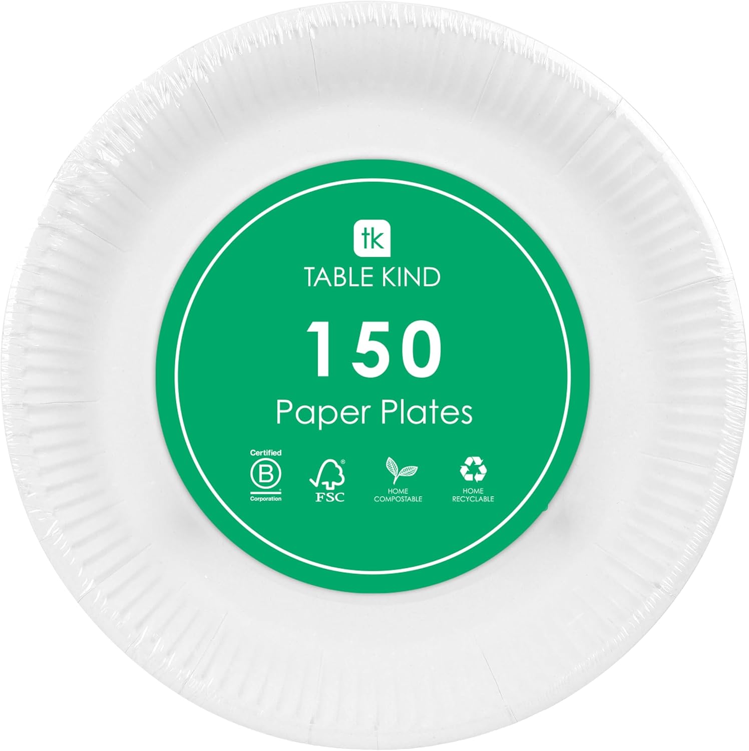 Detalle 2 de Table Kind 150 Paper Plates 22cm