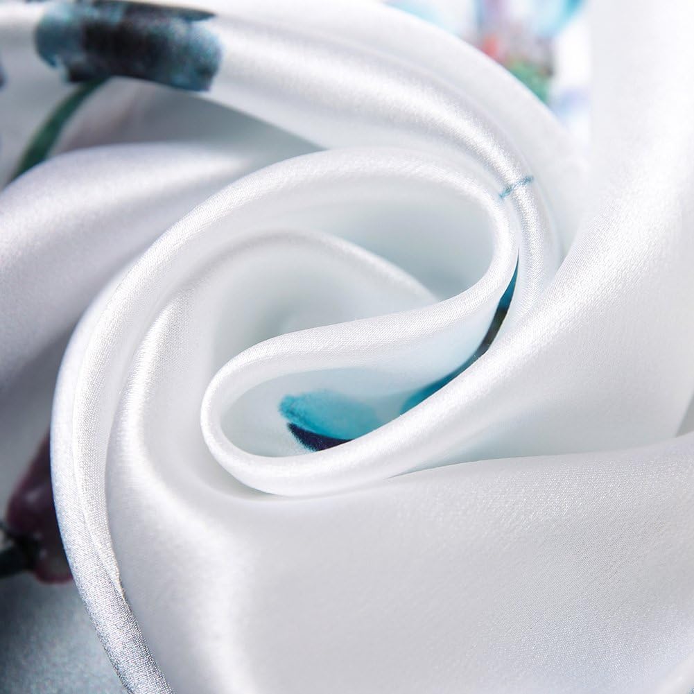 Thumbnail 4 de STORY OF SHANGHAI Sciarpa di Seta 100% da Donna – Fantasie Orientali in Chiffon Semi-trasparente