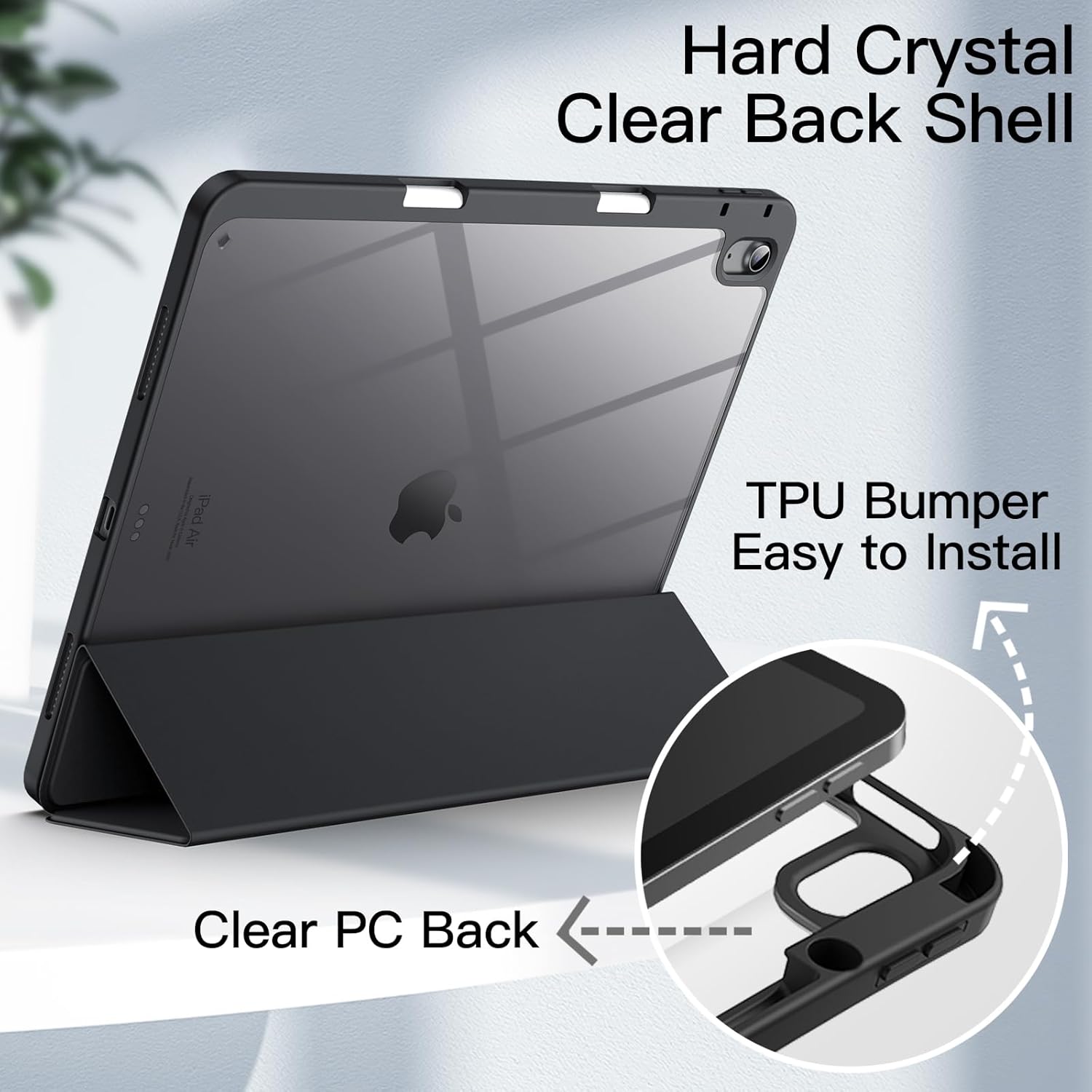 Detalle de JETech Custodia iPad Air 13 pollici M3/M2