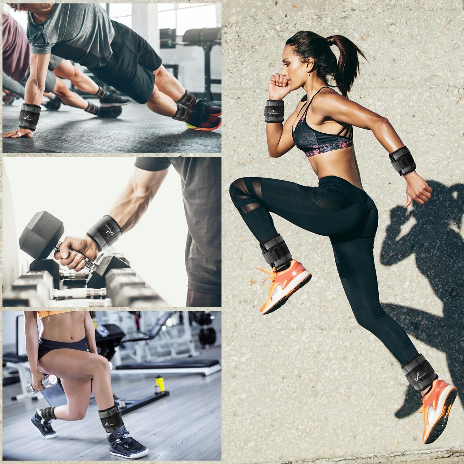 Thumbnail 5 de Sportneer Verstellbare Knöchelgewichte – 1 Paar, verstellbar von 0,9 kg bis 4,5 kg pro Paar
