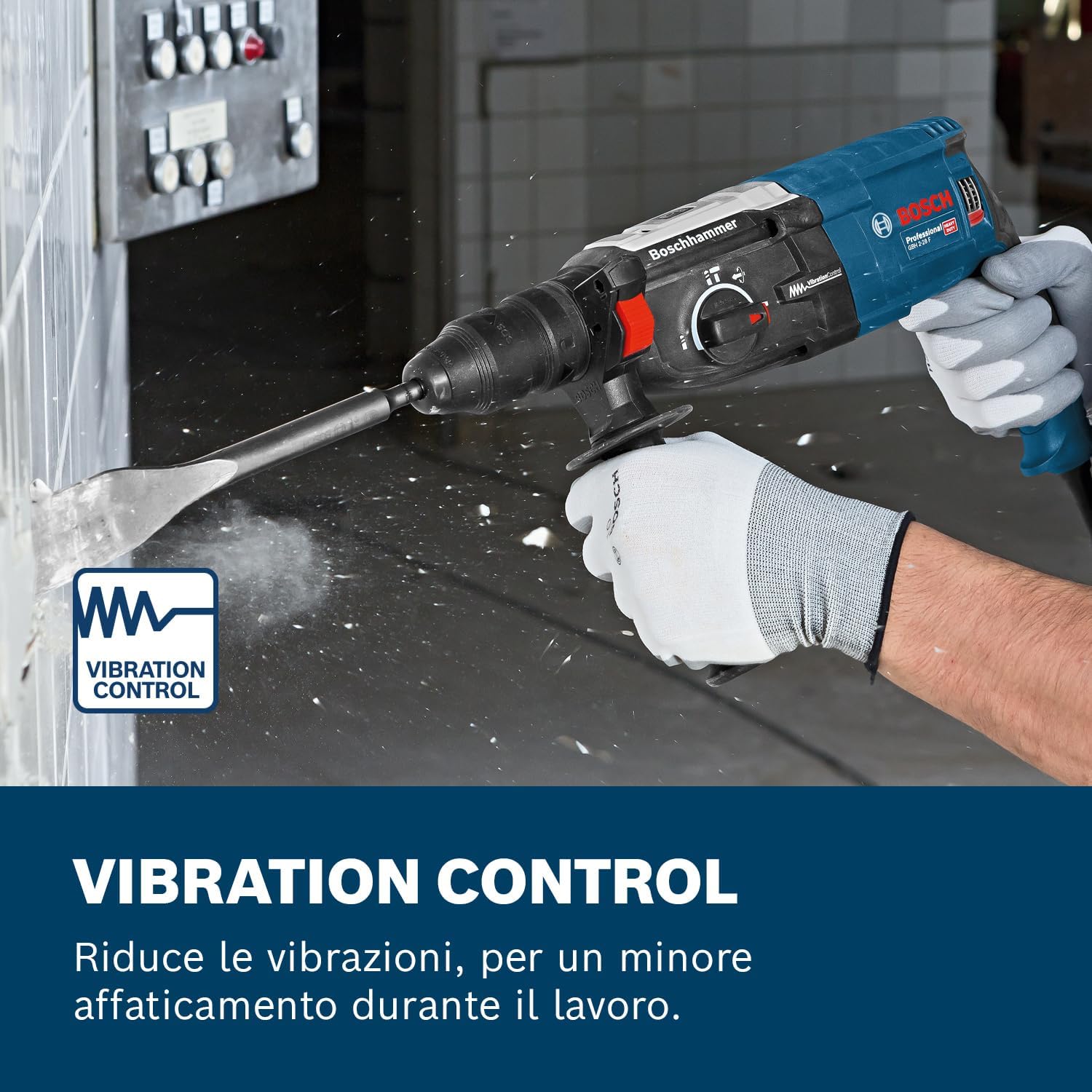 Thumbnail 3 de Bosch Professional GBH 2-28 F (0611267601) – martello perforatore SDS Plus con mandrino autoserrante 13 mm, in L-BOXX