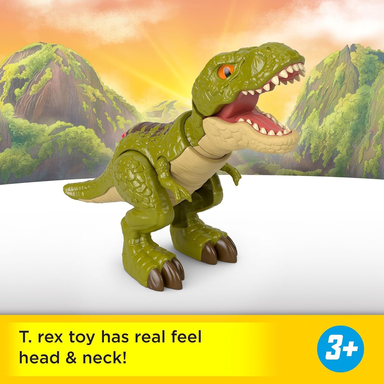 Detalle 2 de Fisher-Price Imaginext 8-inch Tyrannosaurus Rex 🦖