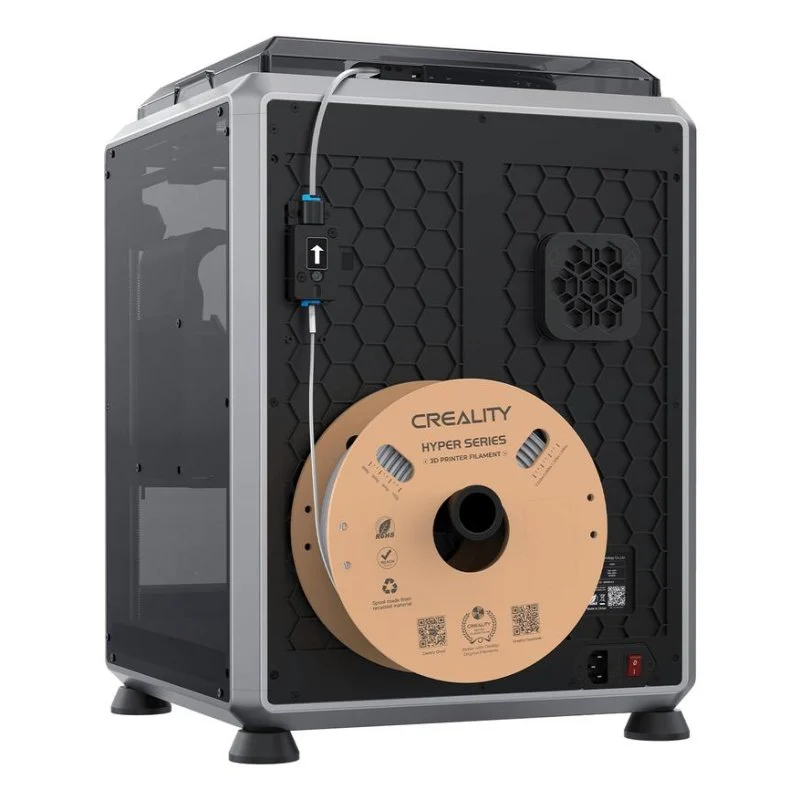Detalle 2 de Creality K1C: Impresora 3D cerrada de 22x22x25 cm con wifi y purificador de aire