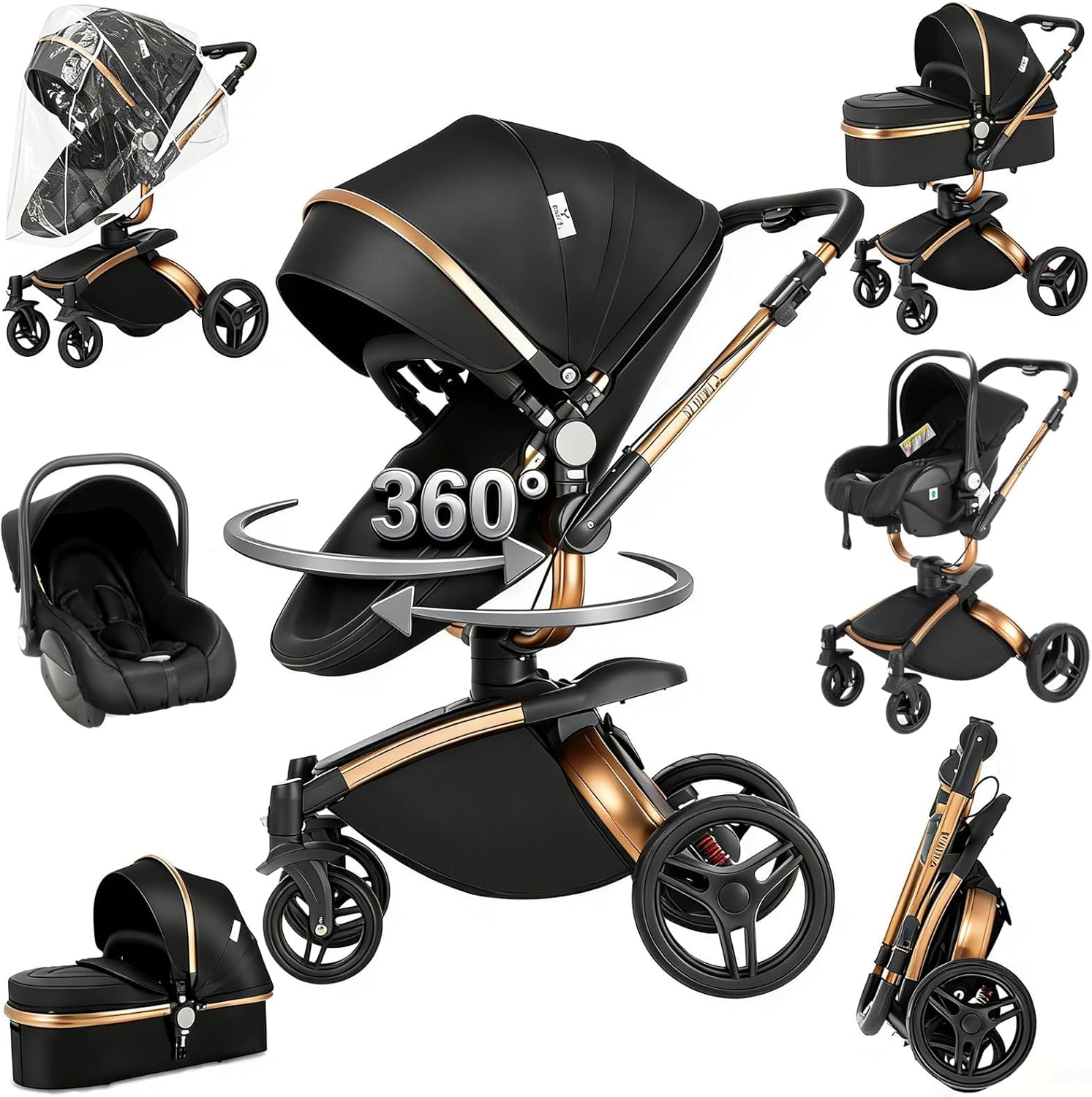 Magic ZC 3 in 1 Pushchair 906
