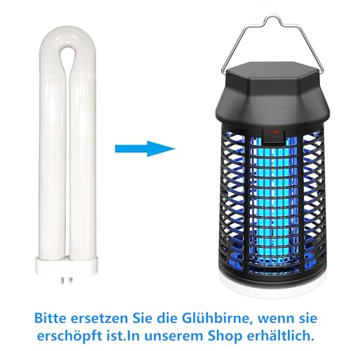 Thumbnail 7 de Loowoko Insektenvernichter elektrisch mit 3 m Verlängertem Kabel – 4200V, LED-Licht, IPX4