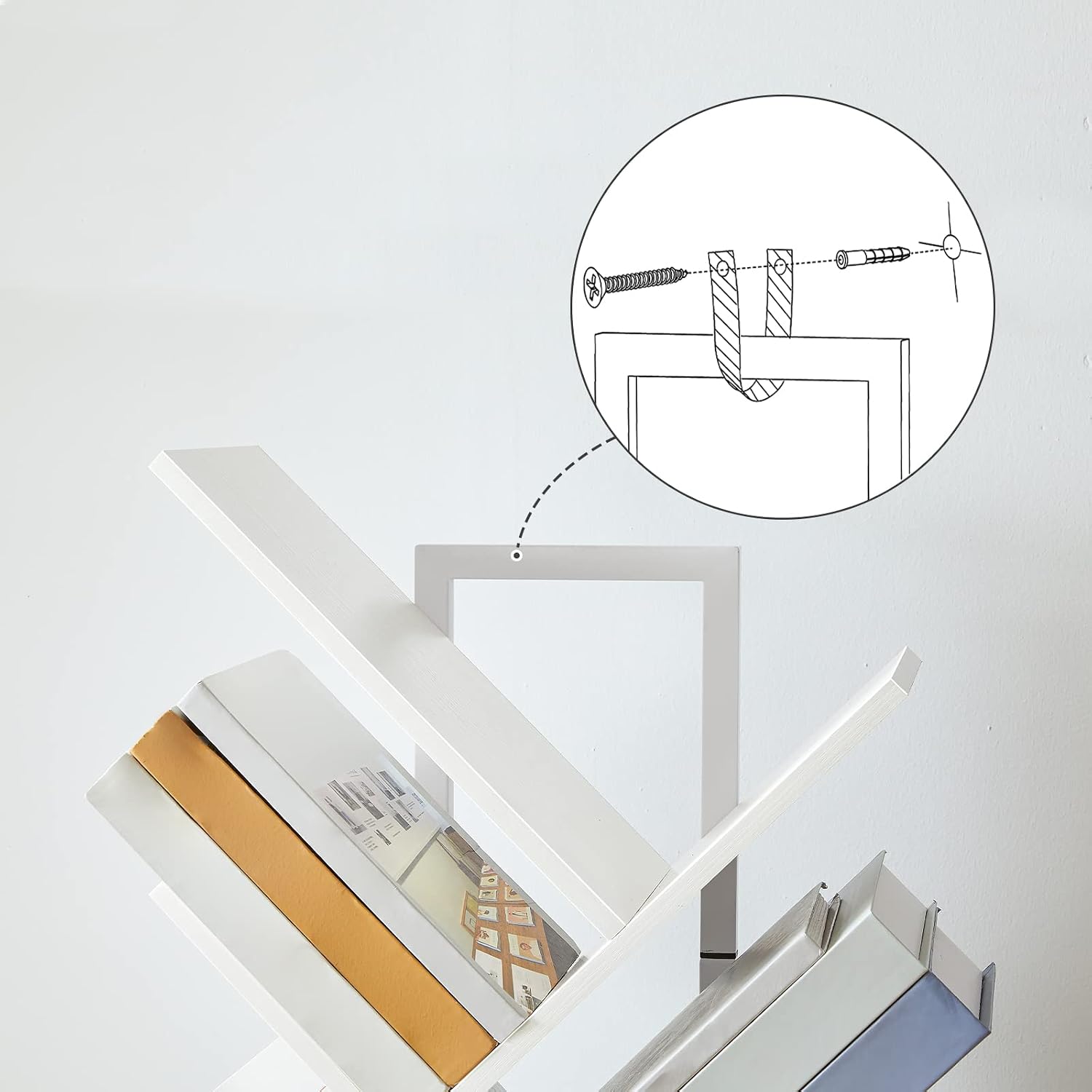 Thumbnail 6 de HOOBRO libreria albero 34 x 20 x 71 cm