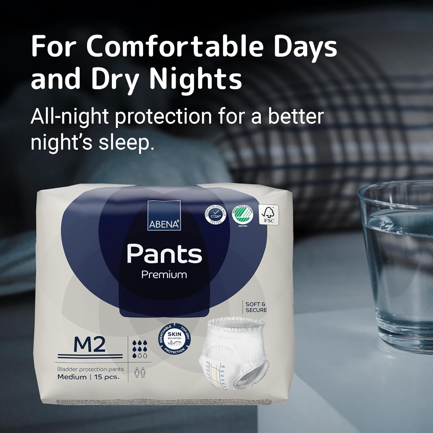 Thumbnail 3 de Abena Pants Premium Pull-Up Incontinence Pants – Medium (80–110cm) with 1900ml Absorbency