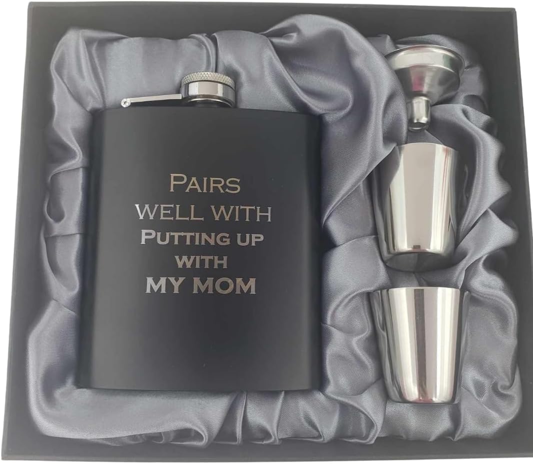 Thumbnail 6 de Hip Flask Gift Set 7oz