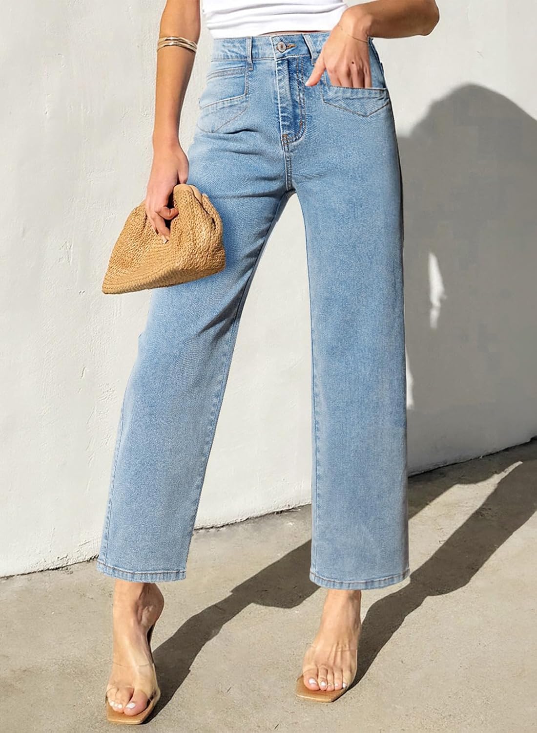 Detalle 2 de Sidefeel Wide Leg Jeans