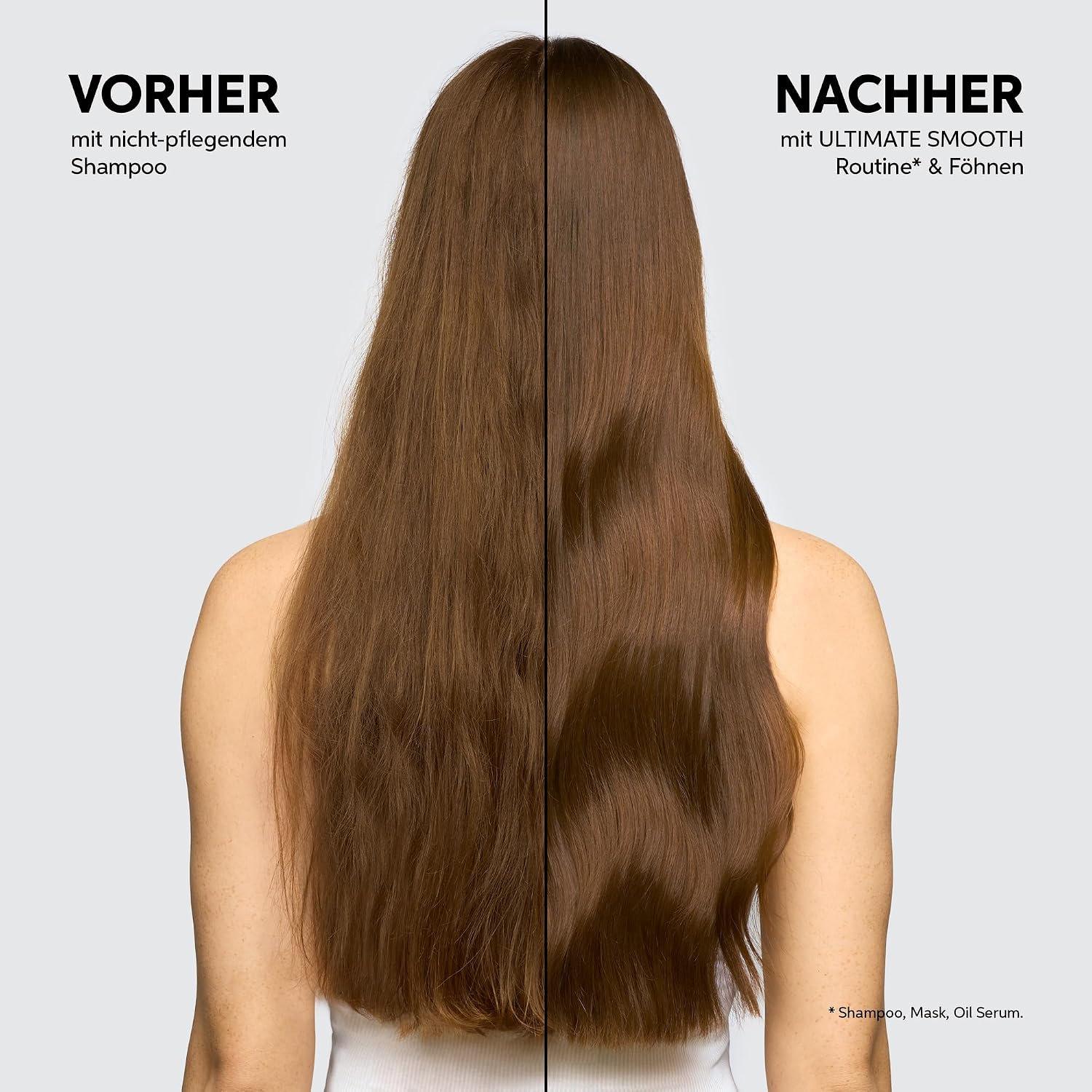 Detalle de Wella Professionals Ultimate Smooth Conditioner mit Squalan & Omega 9 – pflegende Haarspülung für trockenes, stumpfes und krauses Haar