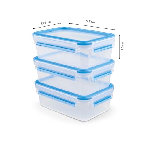 Detalle 2 de Emsa Clip&Close Fresh 1 L — set 3 recipientes 🥣