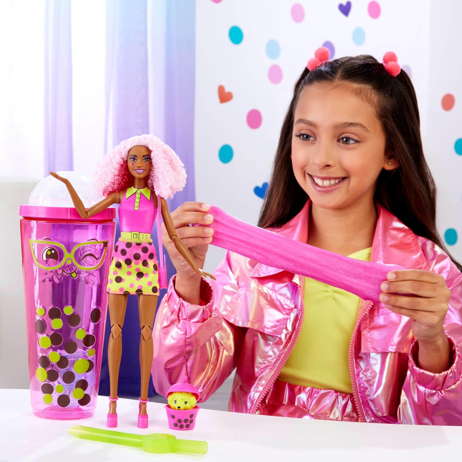Thumbnail 1 de Barbie Pop Reveal HTJ20: Muñeca Rosa con Sorpresas 🍓