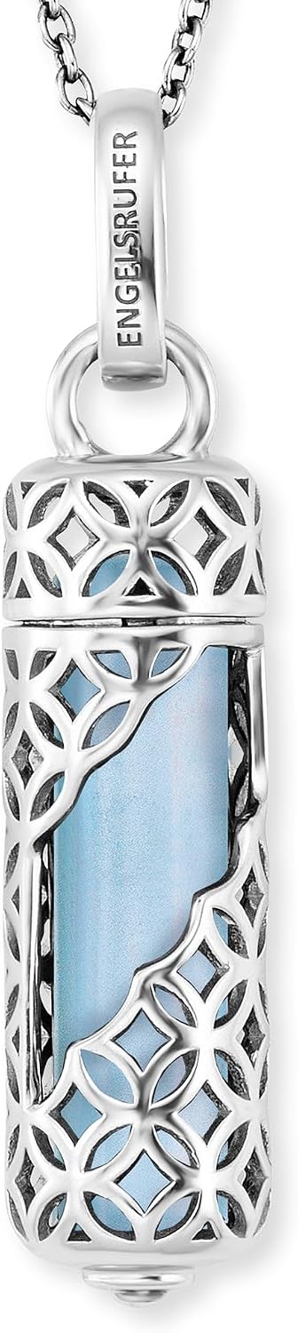 Thumbnail 6 de Engelsrufer Damen Halskette aus Sterling Silber mit austauschbarem Kraftstein Anhänger – nickelfrei