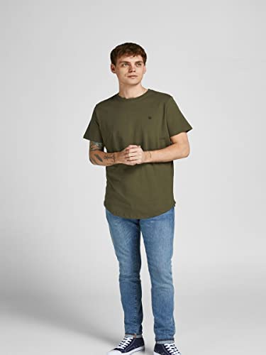 Thumbnail 6 de JACK & JONES Herren Jprblabrody Tee Crew Neck 5pk MP T Shirt, Navy Blazer, L EU