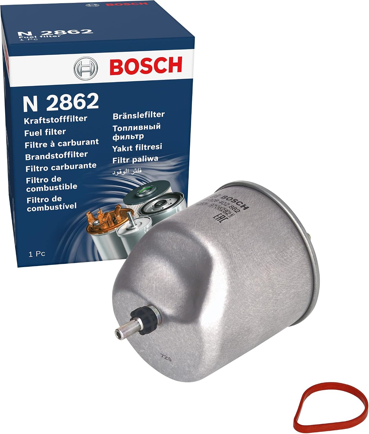 Detalle de Bosch N2853 filtre à carburant diesel 144 mm