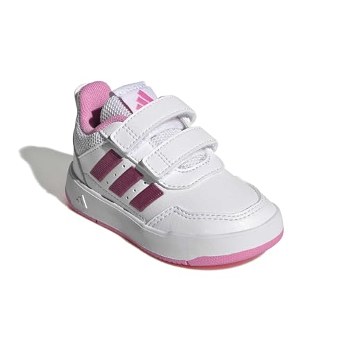 Detalle de adidas Tensaur Sport 3.0 Infants Shoes (Unisex) – FTWR White/Bliss Pink/Grey Two, 3 UK